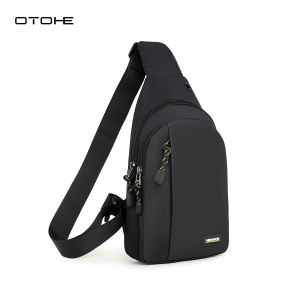OTOHE Men’s Chest Bag Sports Bag Fashion Shoulder Bag Leisure Bag Lightweight Crossbody Bag Sports Bag Waterproof Wear Resistance Durable Bag Street Bag Casual Bag Travel Bag Phone Pouch