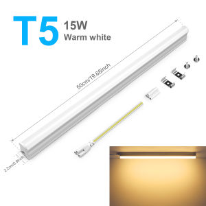 6500K 3000K 4000K 50cm Tube T8 /T5 LED Light Bar 15W 25W Ceiling Lamp School Office Decor Lighting Fluorescent Replace