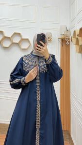 GAMIS WANITA TERBARU 2024 VIRAL BORDIR KOMPUTER MADINA WAJIHA BAHAN KATUN TOYOBO PREMIUM TERBAIK