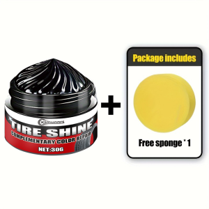 Automotive Interior Refurbishment Wax Plastic Parts Refurbishment Gloss Wax Tire Protection Oil Black Vehicle Yellowing Repa