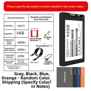 Kingchuxing | SSD Solid State Drive 64GB SATA 2.5 Inch