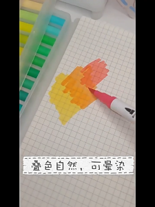 Vigour House Premium Watercolor Brush Pen Set - 12/24/36/48 Colors Non-Toxic Acid-Free New