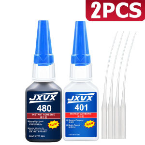 406/480 Medium Super Glue Pro Kit (0.7oz) – Strong Fast All-Purpose CA Glue (Cyanoacrylate Adhesive) – with Anti-Clog Cap Precision Tips & Extra Nozzles for WHandmade Quick Fixes & Hobby Models.