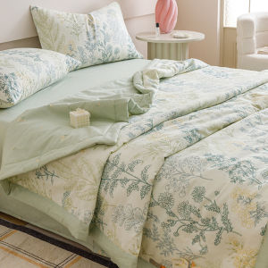 Kiss Dear | Machine Washable 100% Cotton Summer Quilt Thin