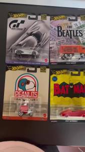 Original Hot Wheels Premium 1:64 Pop Culture Metal Car HotWheels Diecast Toy Car Gifts 1:64 Model Car 1/64 Nissan Concept GRAN