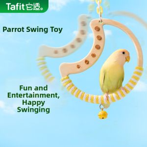 Tafit | Parrot Swing Toy for Biting and Entertainment