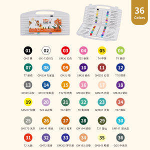 Water-Based Acrylic Marker Pens for Students Art Industry Non-Lethal Washable for Kindergarten Children Primary School