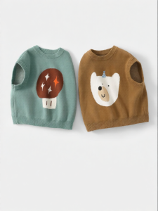 Usbettas | Cute Warm Childrens Knitted Vest