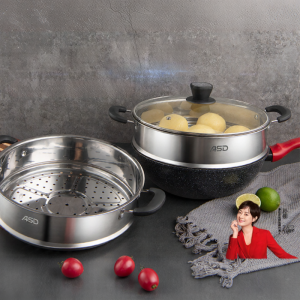 ASD | Multifunctional Stainless Steel Steamer 28/34cm