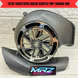 Tutup Cover Kipas Mesin Set Spiner Putar Acriylic AKRILIK PNP Yamaha Mio M3 Mio Z Mio S Soul GT 124 Xride 125 Fino 125