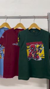 Kaos Atasan Anak Usia 1-14 Tahun Motif Terbaru Depan Belakang