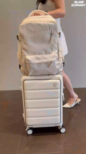 ISLAND ELEPHANT 17 inch Laptop Backpack Waterproof Multifunction Travel Backpack