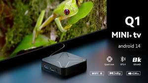 New Smart TV Box Q1MINI+ Dual UI Interface Android 14 RK 3518 Google Assistant HD 4K Video Media Player Set-Top-Box