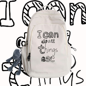 กระเป๋าเป้สะพายหลังผ้าไนลอนสำหรับเล่นบาสเก็ตบอลแบบลำลองสำหรับทั้งชายและหญิง กระเป๋าใส่หนังสือแบบมีซิปปิด กระเป๋าสะพายไหล่แบบสองข้างสำหรับเยาวชน