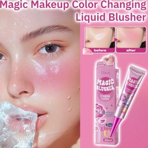 Warm Shimmering Blush Cream Magic Makeup Color Changing Liquid Blusher Waterproof Long Lasting Blusher Beauty Decoration