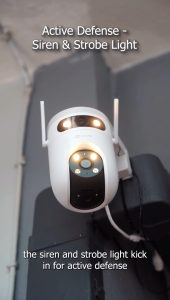 EZVIZ H9c Dual 3K / 2K Dual-Lens 360° Wireless CCTV | Full AI Detection | LAN Port | 30m Night Vision Smart WiFi Camera