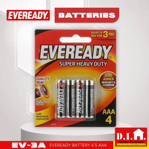 Do It Home Eveready EV-3A Battery 4s AAA