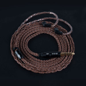 Kbear | KBEAR 16 Core Pure Copper Earphone Cable 2PIN/MMCX/QDC Earbuds Connector Use For KZ EDX ZSN PRO BLON BL-03 KBEAR KS1 Headphone