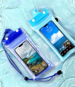 Waterproof Phone Case Pouch Swimming Floating Bag Cover For iPhone 13 14 15 16 Pro Samsung S23 S25 Xiaomi Huawei Below 6.8