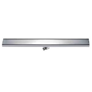 AZOS | Odor Preventing Long Rectangular Floor Drain Stainless Steel