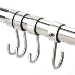 AIK ไม้แขวนเสื้อ อะไหล่ข้อต่อเชื่อมท่อ ตะขอแขวนท่อ ตะขอแขวนสแตนเลส อุปกรณ์ฮาร์ดแวร์ Pipe Connector