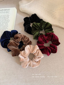 Elegant Velvet Hair Ties for Women High Elasticity Hair Bands Hair Bands Headwear Fashionable Korean Style Hair Accessories