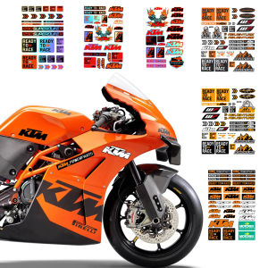 For KTM Duke 390 790 1290 Super Duke R Motorcycle Sticker Universal Body Modification Sticker Helmet Decorative Reflective Sticker Motorcycle Accessories