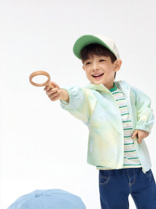 Purcotton | Bộ Quần Áo Có Mũ Khoan Khí Cho Bé