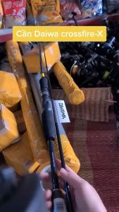 Cần Câu Lure 2 Khúc Daiwa Crossfire-X Đồ Câu Chương Văn