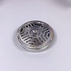 ปุ่มกดไฟร์พลาสติกป้องกันยุง สีเงิน แพ็คเดี่ยว ปลอดภัยไม่สร้างจุดไฟ