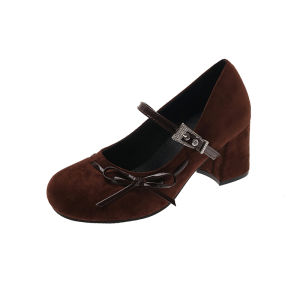 YX | Vintage Gentle Spring 2026 New French Style High Heels Pair with Dress