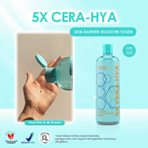 Autumn 5X Cera‑Hya Skin Barrier Moisture & Hydrating Toner 500 ml