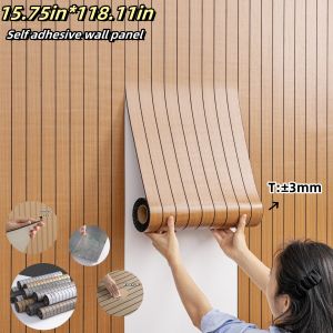1 Roll Self-Adhesive Wall Panel Sxp Foam Stickers Peel and Stick 3D Wall Sticker Easy to DIY Suitable for Ceiling Living Room