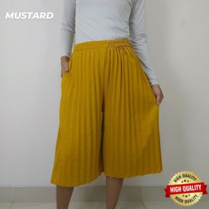 CELANA KULOT PLISKET 7/8 PREMIUM / KULOT JUMBO PENDEK ERINA (COD)
