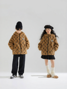 MUCMUKN | Windproof Warmth Childrens Retro Jacquard Fleece Jacket