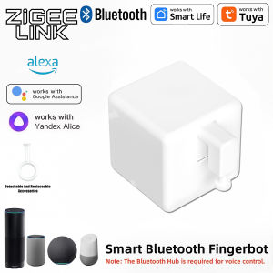 Công Tắc Điều Khiển Bằng Giọng Nói Bluetooth Smart Fingerbot Thiết Bị Đẩy Nút Robot Thông Minh Tương Thích Với Tuya Rèm Cửa Nhà Để Xe Alexa Google Home