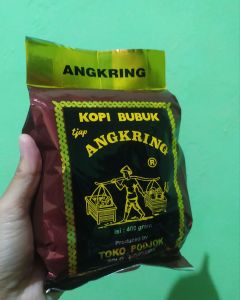 kopi angkring toko podjok 400 gr/kopi cap angkring 400 gr solo