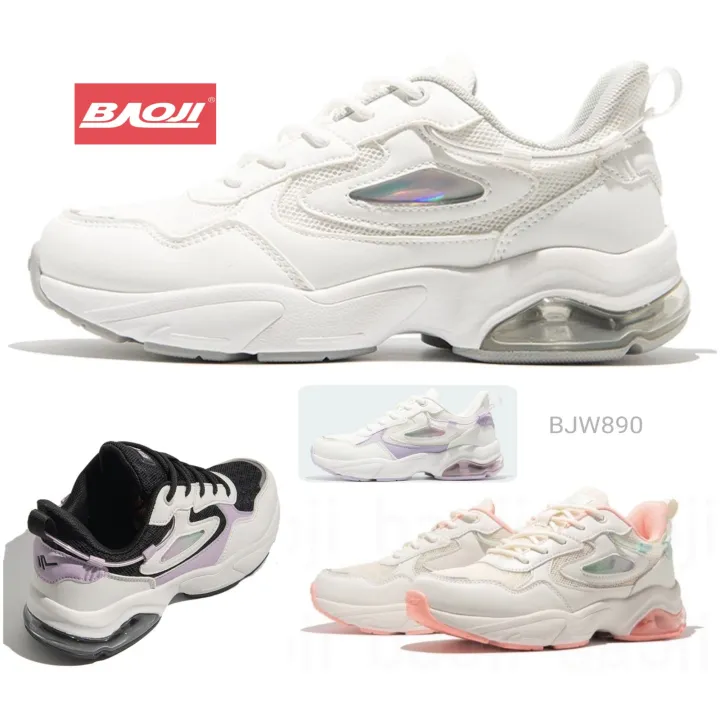 รองเท้าผ้าหญิง รองเท้าผ้าใบหญิง ax Sneaker​ บาโอจิ แม็กแอร์ BJW890 Baoji​ งานเนียนน่ารัก ดูแพง size 37-41