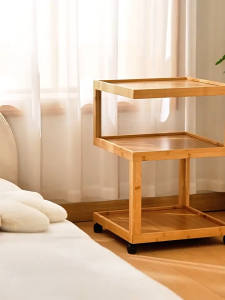 Solid wood bedside tables bedroom storage units bedside storage cabinets living room sideboards