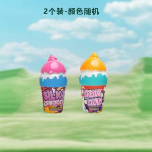 Cute Ice Cream Bubble Bottle Children Outdoor Toy Non-Spill Bubble Water Baby Summer Outdoor Play Bubble Stick