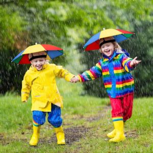 Umbrella Style Childrens Sun Hat Fishing Cap Rainproof UV Protection Headwear Portable Kids Sunshade Umbrella Casual Summer Hat