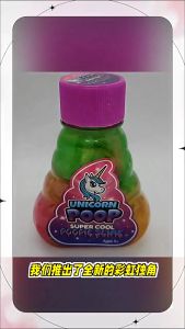 Unikorn Slime Warna Warni Poopie Gel Mainan Viral Kanak Kanak Anti Stress Lumpur Pelangi Lembut DIY 170ml Kids Unicorn Slime Fake Water Plasticine Color Mud Crystal Mud Sand Skin Glue Colorful   独角兽史莱姆沙皮胶七彩假水橡皮泥彩泥 E430