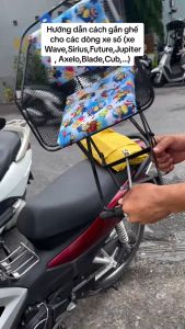 Ghế Đi Xe Máy Cho Bé Dùng Cho Các Loại Xe Số