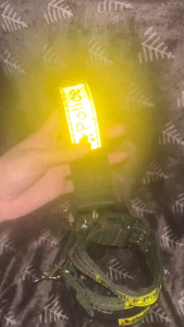 Vòng Cổ Chó POLICE 4 Lớp 4 Phân Chữ Dạ Quang 2023 Tặng Chuông - Phụ Kiện Thú Cưng Chất Lượng Cao