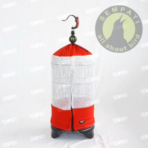 SEMPATI Krodong Lovebird Kerodong Sangkar Kandang Burung Lovebird Variasi Transparan Hyget Hg Krodong Sangkar Burung Love Bird Lb Bulat Kapsul Oval Ekonomis
