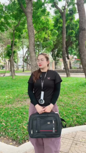 Cặp học sinh đa năng balo đựng laptop 15 inch kẹp dọc viền đôi Shalla HDFD6