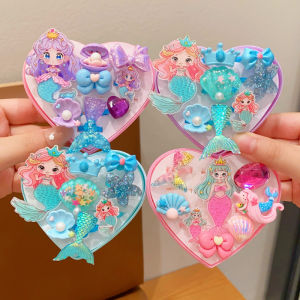 Princess Mermaid Childrens Ring Cartoon Girls Toy Accessories Fairy Tale Inspired Korean Style Jewelry for Kids