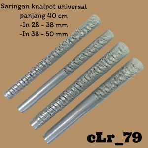 Saringan knalpot racing model kerucut panjang 40 CM copy tzm CMS vnd zrc MDM dr Sound DLL