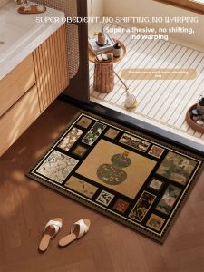 Non-slip Water-absorbing Diatomaceous Bathmat