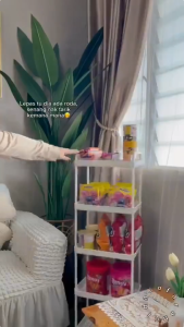 JOYNEST ikea 5 ชั้น ชั้นเก็บของ ชั้นวางของ มัลติฟังก์ชัน ชั้นหนังสือ ชั้นวางของในครัว ชั้นเก็บของ